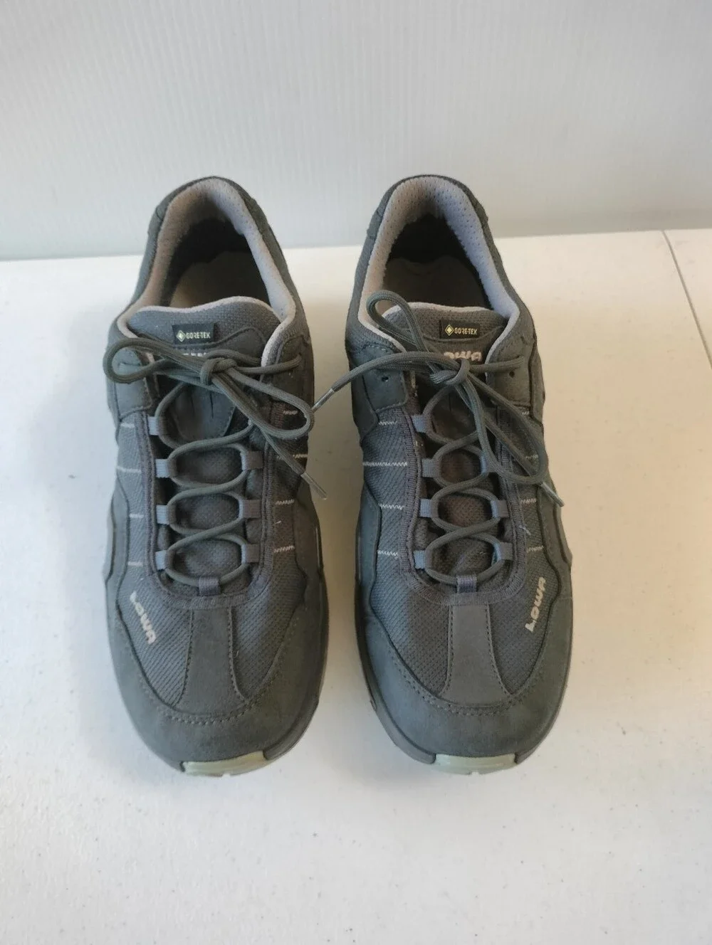 Lowa Gorgon GTX Men's Gray Gore-tex Trail Shoes Sneakers 10.5 Hiking Camping
